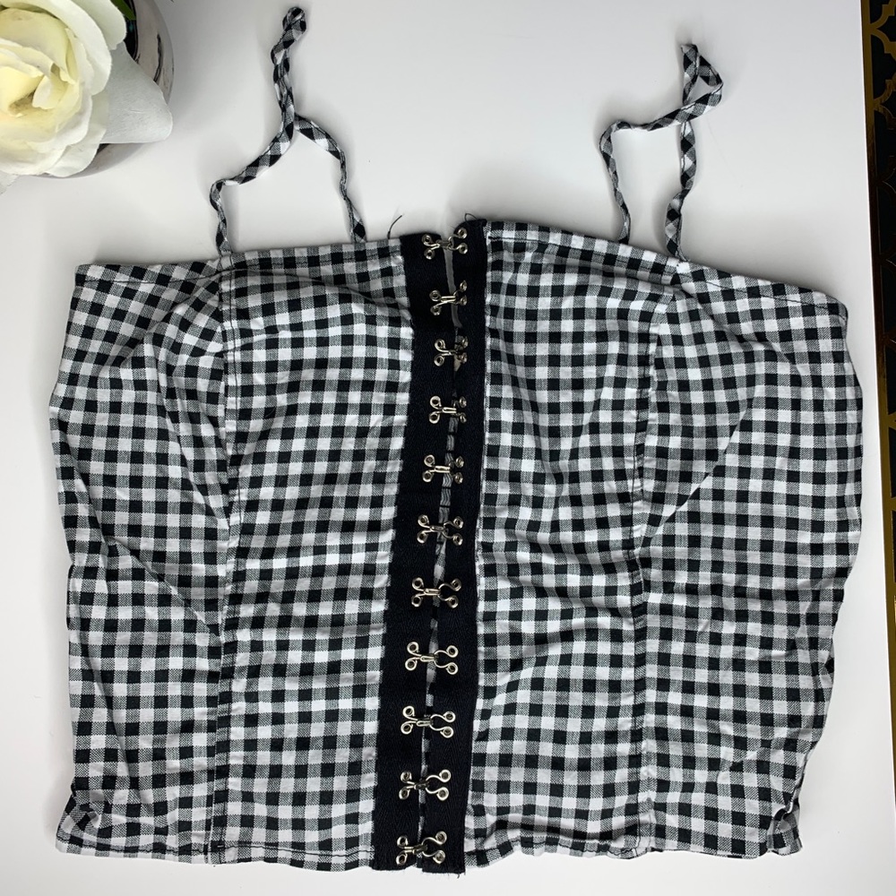 Liberty Love Flannel Crop top